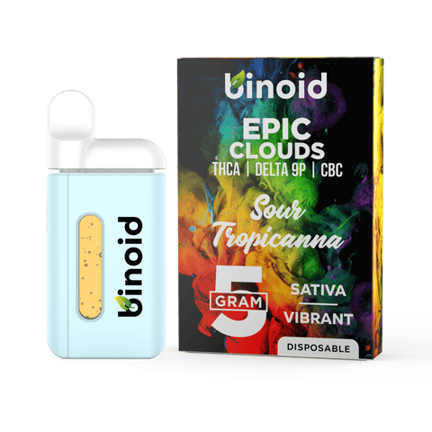 EPIC CLOUDS 5 GRAM DISPOSABLE VAPE – SOUR TROPICANNA