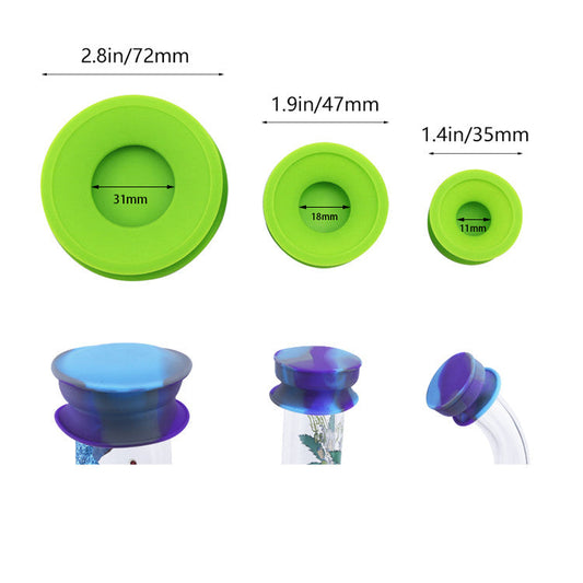 Silicone Cleaner Caps For Glass Water Pipes