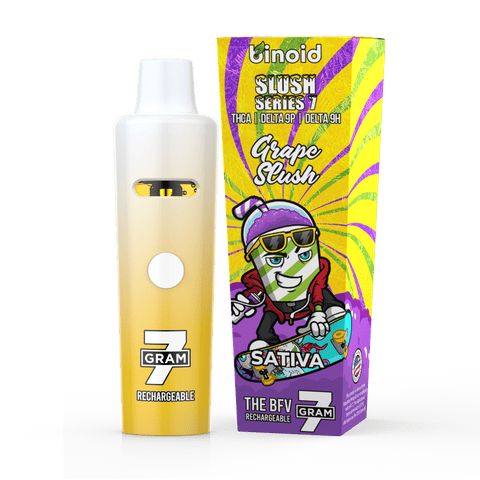 7 GRAM THCA DISPOSABLE VAPE – SLUSH SERIES