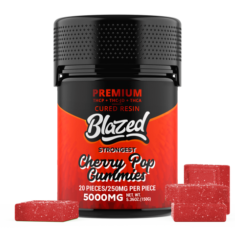 THCA + DELTA 9P 5000MG GUMMIES – BLAZED