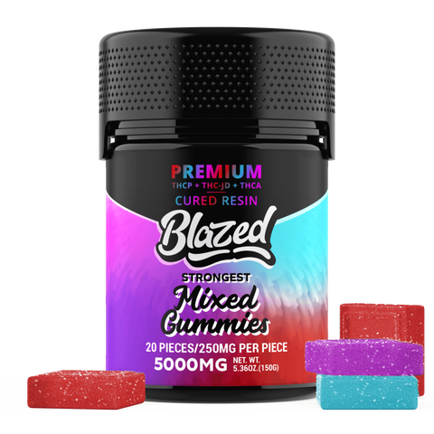 THCA + DELTA 9P 5000MG GUMMIES – BLAZED