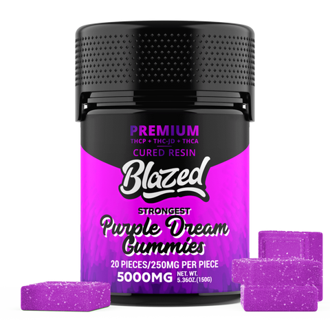 THCA + DELTA 9P 5000MG GUMMIES – BLAZED