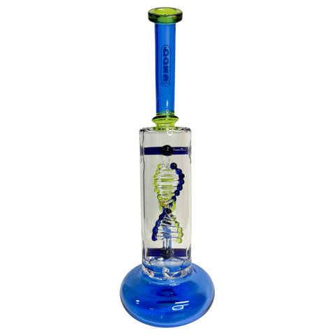 Daze Glass - 2nd Gen Spinning DNA & Turbine Perc Glass Water Pipe Daze Glass