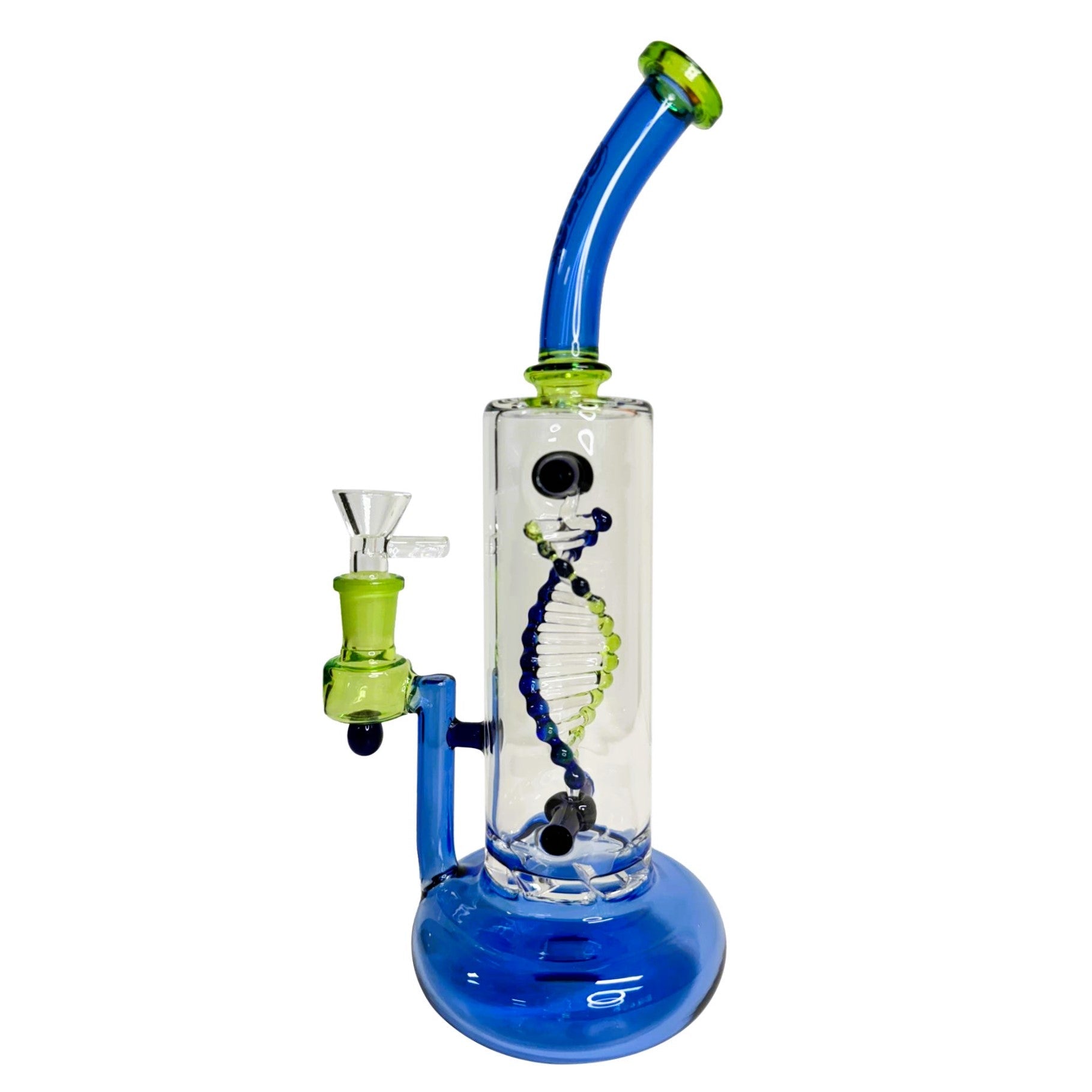 Daze Glass - 2nd Gen Spinning DNA & Turbine Perc Glass Water Pipe Daze Glass