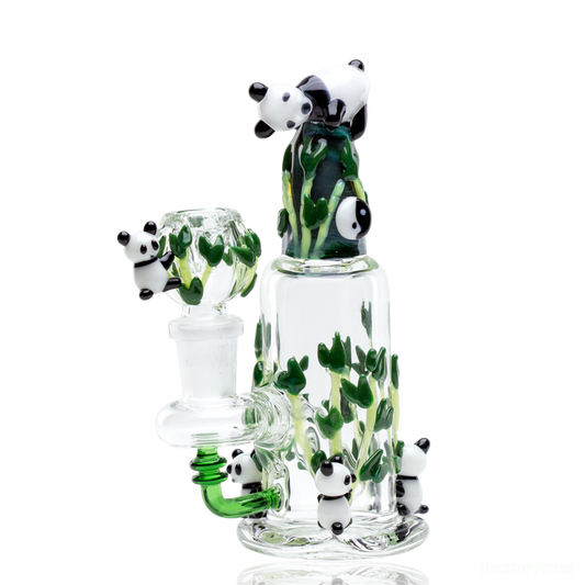 Empire Glassworks Panda-Themed Bong Water Pipe Empire Glassworks