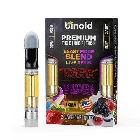 BEAST MODE BLEND LIVE RESIN CARTRIDGE – 2 PACK COMBO