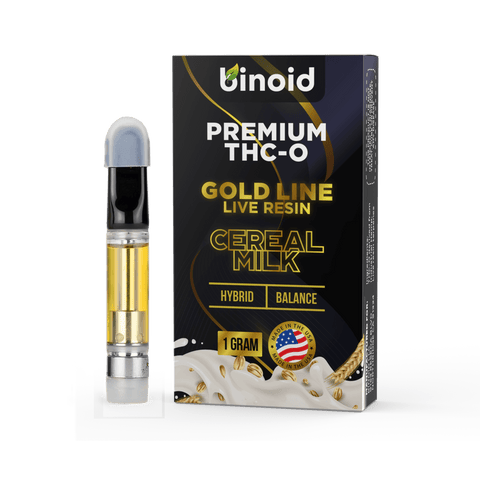 THC-P LIVE RESIN VAPE CARTRIDGE – CEREAL MILK