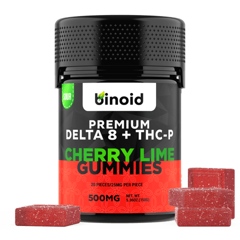 THC-P GUMMIES – SOUR CHERRY LIME