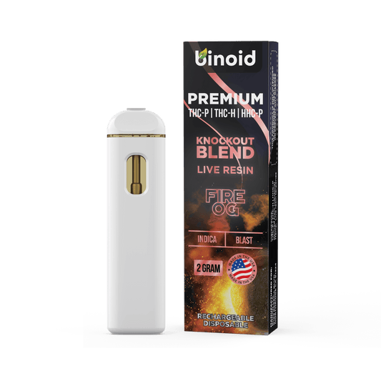 KNOCKOUT BLEND LIVE RESIN DISPOSABLE – 2 GRAM