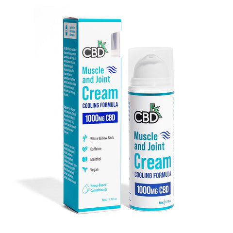 CBDFX CBD CREAM MUSCLE & JOINT 1000MG