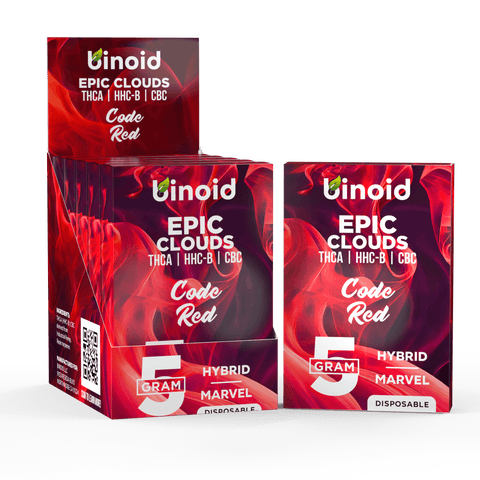 EPIC CLOUDS 5 GRAM DISPOSABLE VAPE – CODE RED