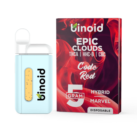 EPIC CLOUDS 5 GRAM DISPOSABLE VAPE – CODE RED