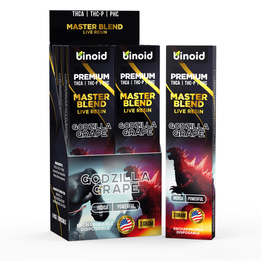 MASTER BLEND LIVE RESIN DISPOSABLE – 3 GRAM