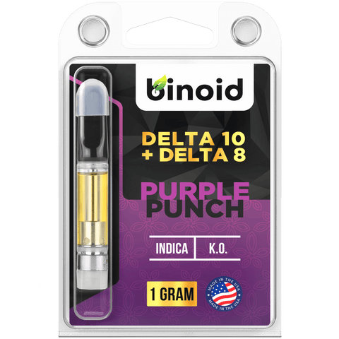 DELTA 10 THC VAPE CARTRIDGE – PURPLE PUNCH