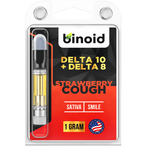 DELTA 10 THC VAPE CARTRIDGE – STRAWBERRY COUGH