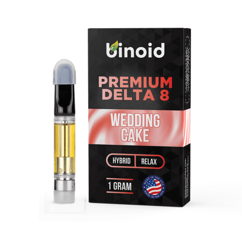 DELTA 8 THC VAPE CARTRIDGE – WEDDING CAKE