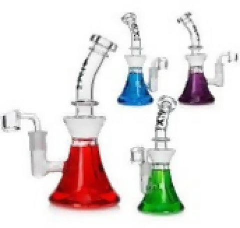 8.5 Inches Beaker Base Freezable Showerhead Bubbler