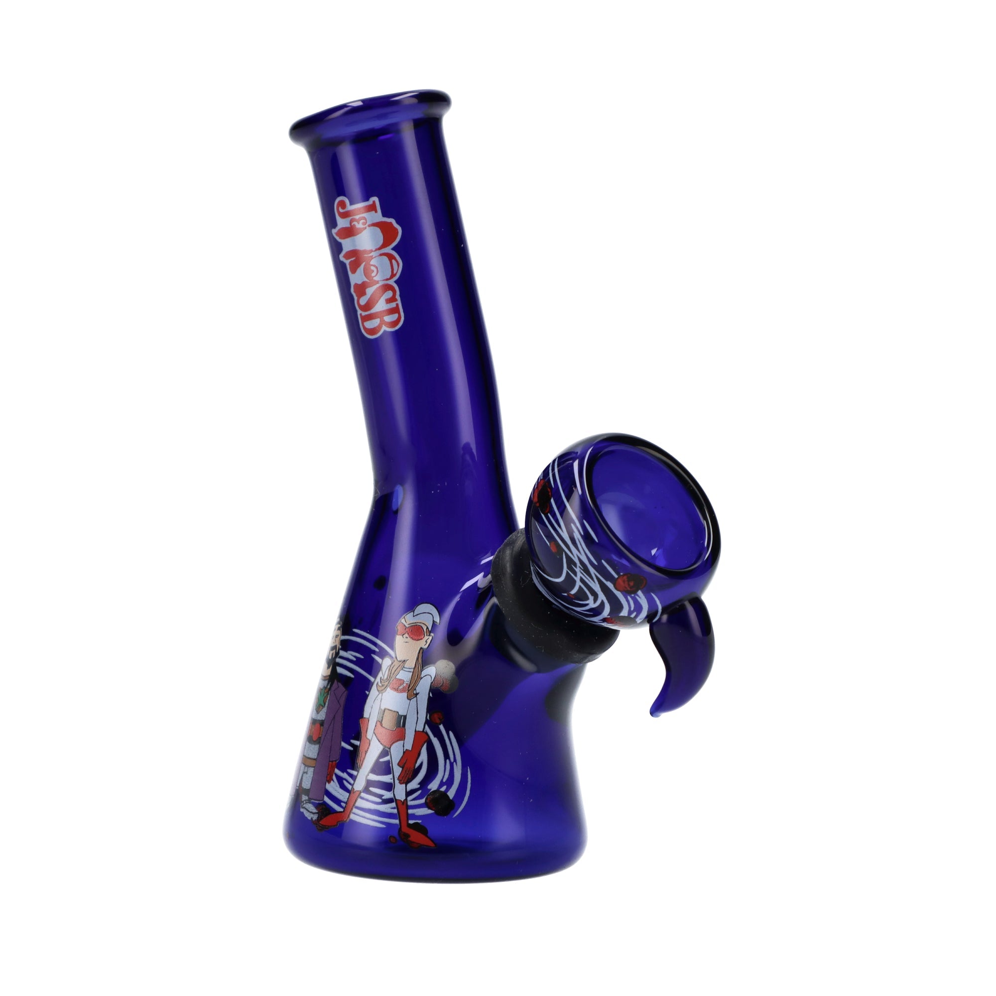 5.25 Mini Water Pipe - Purple -SmokeDay