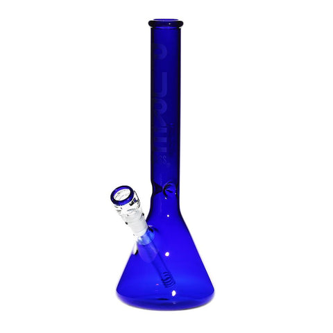 Pure Glass 14" Classic Beaker - Blue