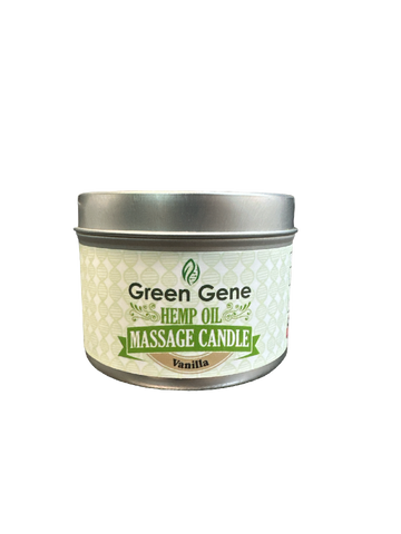 Hemp Massage Oil Candle