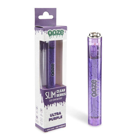 Slim Clear Series Transparent 510 Vape Battery