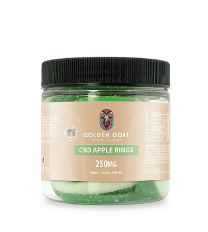 CBD Gummies 250MG - Apple Rings