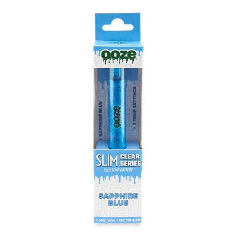 Slim Clear Series Transparent 510 Vape Battery