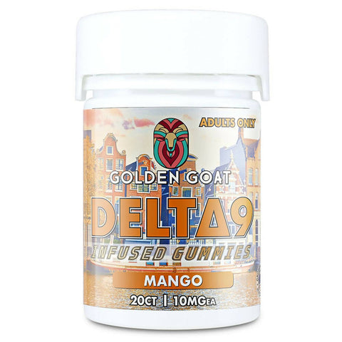 Delta 9 Infused Gummy Squares – Mango